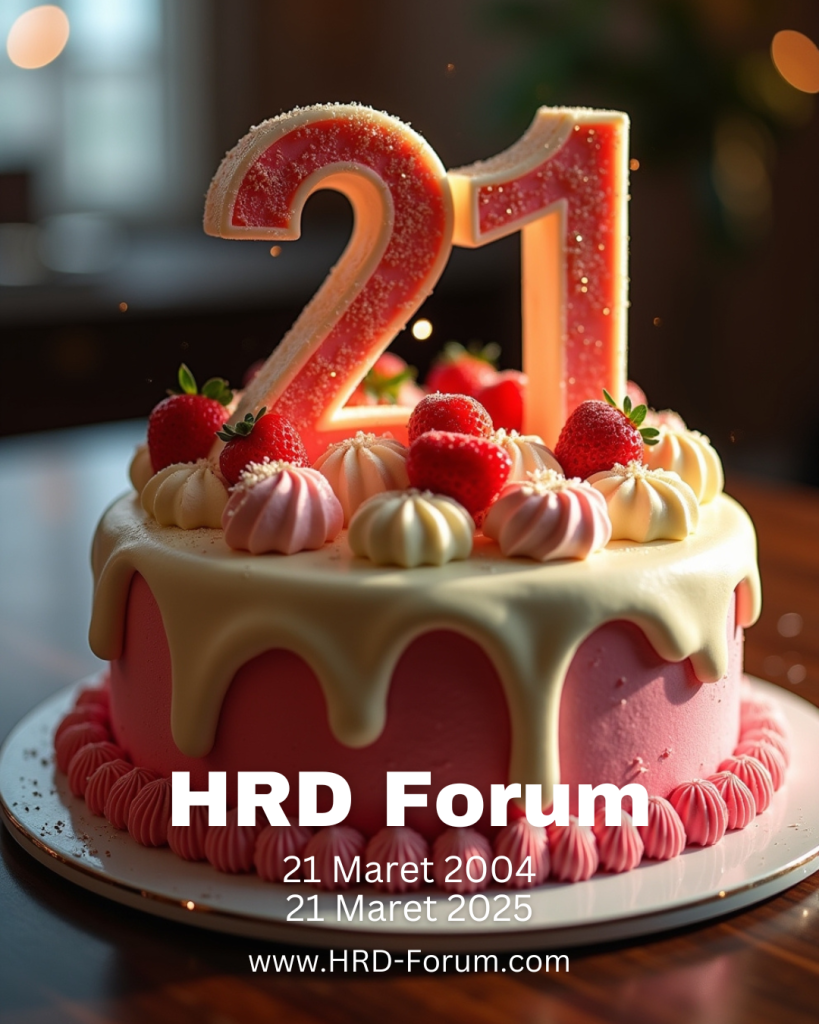 HRD Forum Rayakan 21 Tahun Perjalanan: Terima Kasih untuk Dukungan Anda!